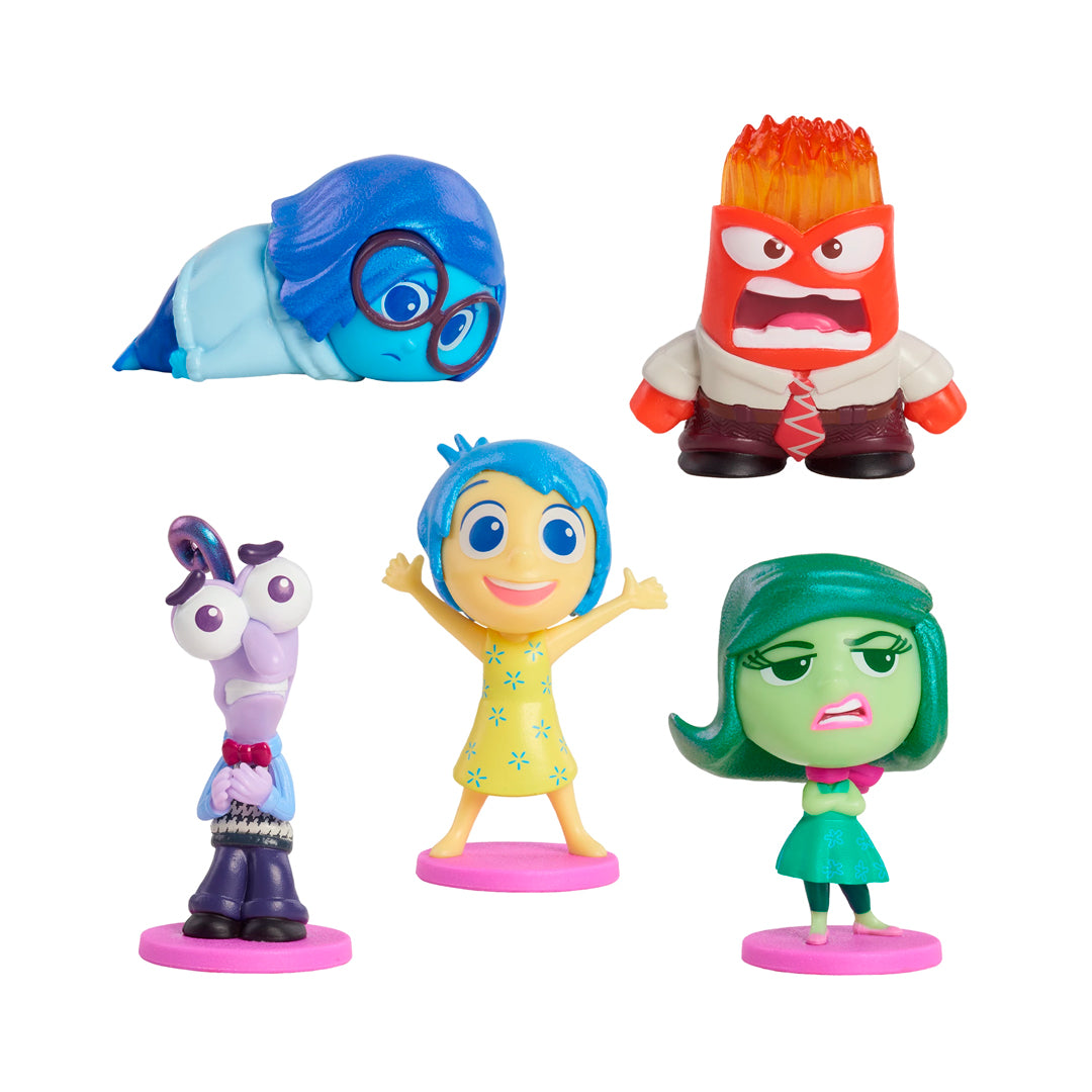 SET DE 5 FIGURAS INTENSAMENTE 2 (INSIDE OUT 2) SET DE 5 FIGURAS INTENSAMENTE 2 (INSIDE OUT 2)